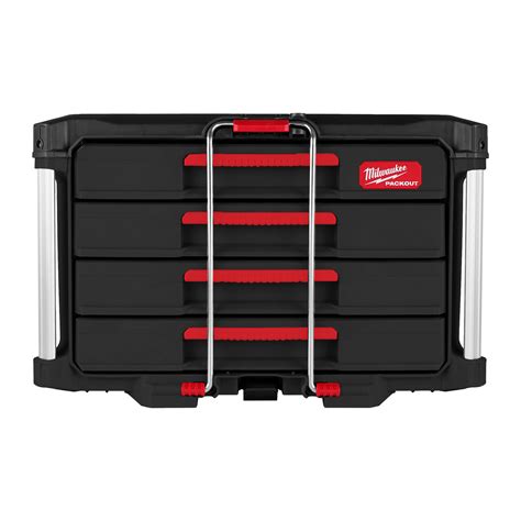 portable 4 drawer metal tool boxes|packout 4 drawer tool box.